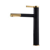 High Basin Bathroom Faucet Brass Hot Cold Rotating Washbasin Mixer Tap
