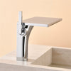 Hot and Cold Waterfall Sink Mixer Tap Brass Lavatory Faucet Mixer Tap
