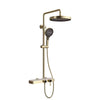Hot Cold Bathroom Mixer Hand Shower Set Brass Rainfall Shower System