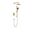 Hot Cold Brass Mixer with Adjustable Sliding Bar Shower Faucet Set