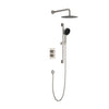 Hot Cold Brass Mixer with Adjustable Sliding Bar Shower Faucet Set