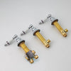 Hot Cold Water Control Valve Set Brass Handle Bathroom Mixer Valve