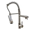 Index Bath 360 Brass Multifunctional Faucet Pull Down Dual Spout Kitchen Faucet