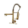 Index Bath 360 Brass Multifunctional Faucet Pull Down Dual Spout Kitchen Faucet
