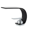 Index Bath Solid Brass Faucet Hollow Bathroom Basin Faucet Cold & Hot Water Mixer Sink Tap