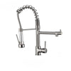 Kitchen Faucet Deck Mounted Single Handle 360° Rotatable Flexible Tap