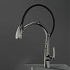 Kitchen Faucet Digital Display Induction Magnetic Suction Pull-out Tap