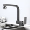 Kitchen Faucet Folding Down Hot Cold Water Rotate Single Handle Tap