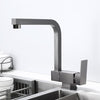 Kitchen Faucet Folding Down Hot Cold Water Rotate Single Handle Tap