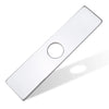 Kitchen Faucet Hole Cover Deck Plate Stainless Steel Escutcheon Plate