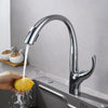 Kitchen Faucet Pull Out Single Hole Single Handle Swivel Water Tap