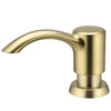 Kitchen Sink Counter Built in Pump Liquid Soap Dispenser with Bottle