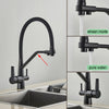 Kitchen Sink Pure Water Faucet Pull-down Kitchen Faucet 360 Rotation