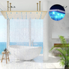 Large Ceiling Rainfall Hot Cold Bathroom Stainless steel Shower Head