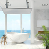 Large Ceiling Rainfall Hot Cold Bathroom Stainless steel Shower Head