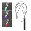 LED Basin Faucet Single Handle Hot Cold Brass Bathroom Sink Mixer Tap