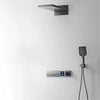 LED Digital Display Design Wall Mounted Dual Control 4-function Tap