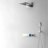 LED Digital Display Design Wall Mounted Dual Control 4-function Tap