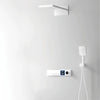 LED Digital Display Design Wall Mounted Dual Control 4-function Tap