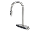 LED Digital Display Pull-Out Sink Tap Stainless Steel Kitchen Faucet