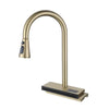 LED Digital Display Pull-Out Sink Tap Stainless Steel Kitchen Faucet