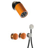 LED Rainfall Head with 2-Function Hot Cold Mixer Brass Shower System