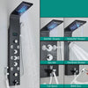 LED Shower Panel Six Function Shower Column Waterfall Shower With Bidet