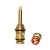 Long Rod Brass Spool Cartridge Two-Way Water Replacement Valve