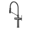 Luxury 3-Function Pull-Out Kitchen Faucet Hot Cold Water Sink Mixer Tap