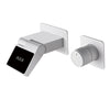 Luxury Bathroom Faucet Brass Water Mixer Tap with LED Digital Display
