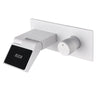 Luxury Bathroom Faucet Brass Water Mixer Tap with LED Digital Display