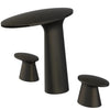 Luxury Bathroom Faucet Mushroom Shape 8 Inch Widespread Sink Water Tap