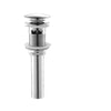 Luxury Brass and Crystal Bathroom Basin Faucet Double Handle Mixer Tap