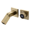 Luxury Brass Bathroom Faucet Single Handle Water Mixer Basin Tap