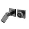 Luxury Brass Bathroom Faucet Single Handle Water Mixer Basin Tap