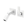 Luxury Brass Bathroom Faucet Single Handle Water Mixer Basin Tap