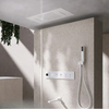 Luxury Brass Embedded Ceiling Thermostatic Shower System Bathroom Mixer
