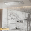 Luxury Brass Embedded Shower System With Temperature Digital Display