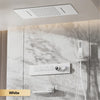 Luxury Brass Embedded Shower System With Temperature Digital Display