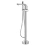 Luxury Brass Freestanding Bathtub Faucet with Hand Shower Mixer Tap