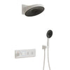 Luxury Brass LED Digital Bathroom Shower System Thermostatic Mixer