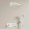 Luxury Brass LED Digital Bathroom Shower System Thermostatic Mixer