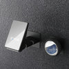Luxury Brass LED Digital Display Bathroom Faucet Waterfall Basin Mixer