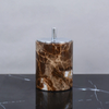 Luxury Dark Natural Marble Bathroom Accessories Shower Dispenser