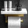 Luxury Double Paper Towel Rack Marble Paper Towel Rack Paper Holder