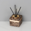 Luxury Emperador Dark Natural Marble Bathroom and Shower Accessories
