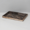 Luxury Emperador Dark Natural Marble Bathroom and Shower Accessories
