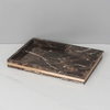 Luxury Emperador Dark Natural Marble Bathroom and Shower Accessories