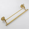 Luxury Gold Brass  European Artistic Shower Bathroom Accessories