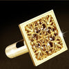 Luxury Golden Square Floor Waste Drain Bathroom Shower Drain